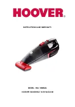 Hoover H84-18MB-ZA Instructions And Warranty предпросмотр