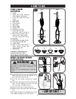 Preview for 6 page of Hoover HARD FLOOR PRO Owner'S Manual