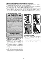 Preview for 8 page of Hoover HARD FLOOR PRO Owner'S Manual