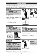 Preview for 10 page of Hoover HARD FLOOR PRO Owner'S Manual