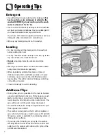 Предварительный просмотр 8 страницы Hoover HAV-1 Use & Care Manual