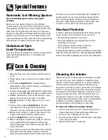 Preview for 10 page of Hoover HAV-1 Use & Care Manual