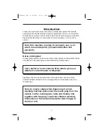 Preview for 3 page of Hoover HC6 160E Instructions For Use Manual