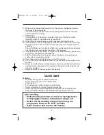 Preview for 5 page of Hoover HC6 160E Instructions For Use Manual