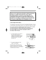 Preview for 7 page of Hoover HC6 160E Instructions For Use Manual