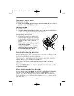 Preview for 21 page of Hoover HC6 160E Instructions For Use Manual