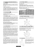 Preview for 22 page of Hoover HCG6301PW User Instructions