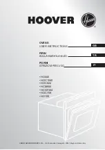 Hoover HCGF304 User Instructions preview