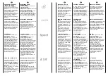 Предварительный просмотр 30 страницы Hoover HDB 284 User Instructions