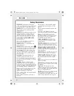 Preview for 4 page of Hoover HDC 60E User Manual