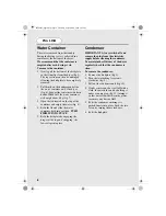 Preview for 8 page of Hoover HDC 60E User Manual