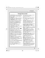 Preview for 27 page of Hoover HDC 60E User Manual