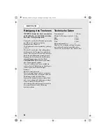 Preview for 48 page of Hoover HDC 60E User Manual