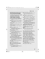 Preview for 49 page of Hoover HDC 60E User Manual