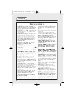 Preview for 6 page of Hoover HDC 75 TEX User Manual