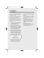 Preview for 14 page of Hoover HDC 75 TEX User Manual