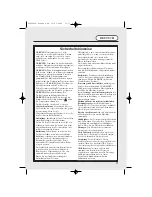 Preview for 17 page of Hoover HDC 75 TEX User Manual