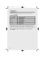 Preview for 22 page of Hoover HDC 75 TEX User Manual