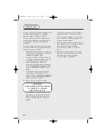 Preview for 36 page of Hoover HDC 75 TEX User Manual