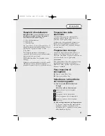 Preview for 41 page of Hoover HDC 75 TEX User Manual