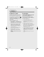 Preview for 54 page of Hoover HDC 75 TEX User Manual