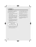 Preview for 58 page of Hoover HDC 75 TEX User Manual