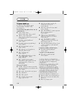 Preview for 104 page of Hoover HDC 75 TEX User Manual