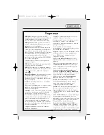 Preview for 105 page of Hoover HDC 75 TEX User Manual