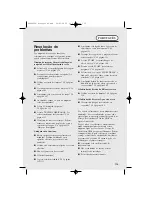 Preview for 115 page of Hoover HDC 75 TEX User Manual