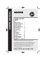 Hoover HDC6 User Manual preview