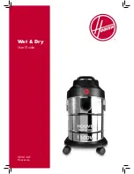 Hoover HDW1- ME User Manual предпросмотр