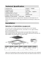 Предварительный просмотр 28 страницы Hoover HES 62 Instructions For Use And Installation