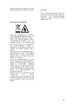 Preview for 81 page of Hoover HFDN 180 EU User Manual