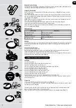 Предварительный просмотр 6 страницы Hoover HGO320H User Manual