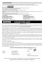 Предварительный просмотр 7 страницы Hoover HGV6040B/1 User Instructions