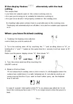 Preview for 13 page of Hoover HI624TCT Instruction Manual