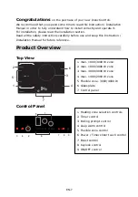 Preview for 8 page of Hoover HIED8440BV Instruction Manual