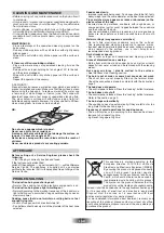 Предварительный просмотр 10 страницы Hoover HIFD440BC Instruction Manual