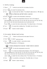 Предварительный просмотр 21 страницы Hoover HMC440C3H-80 User Instructions