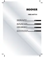 Hoover HMC440TVX User Instructions preview