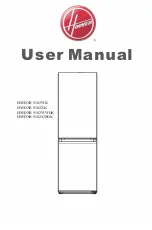 Preview for 1 page of Hoover HMDNB 5182WK User Manual