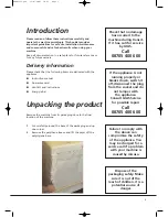 Preview for 3 page of Hoover HNV 375 Instruction Book