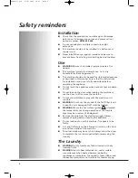 Preview for 4 page of Hoover HNV 375 Instruction Book