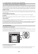 Preview for 73 page of Hoover HOC1151B User Instructions