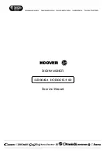 Предварительный просмотр 1 страницы Hoover HOD6615/1 80 Service Manual