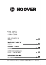 Hoover HOE7173INWIFI User Instructions предпросмотр