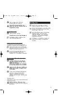 Предварительный просмотр 21 страницы Hoover HOOVER JET & WASH SX 6254 User Instructions