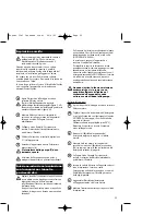 Предварительный просмотр 25 страницы Hoover HOOVER JET & WASH SX 6254 User Instructions