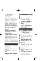 Предварительный просмотр 29 страницы Hoover HOOVER JET & WASH SX 6254 User Instructions