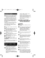 Предварительный просмотр 35 страницы Hoover HOOVER JET & WASH SX 6254 User Instructions